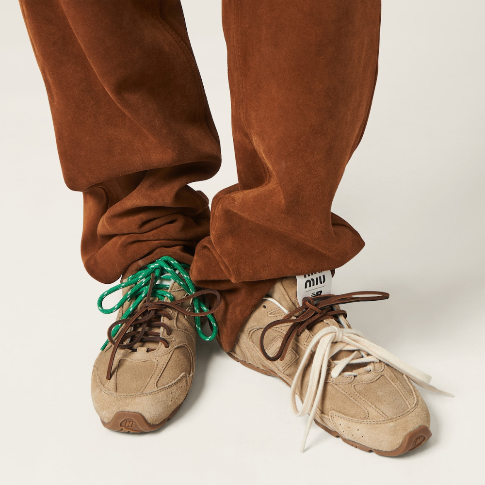 NB (WMNS) 530 x Miu Miu Suede Mesh 'Ecru'