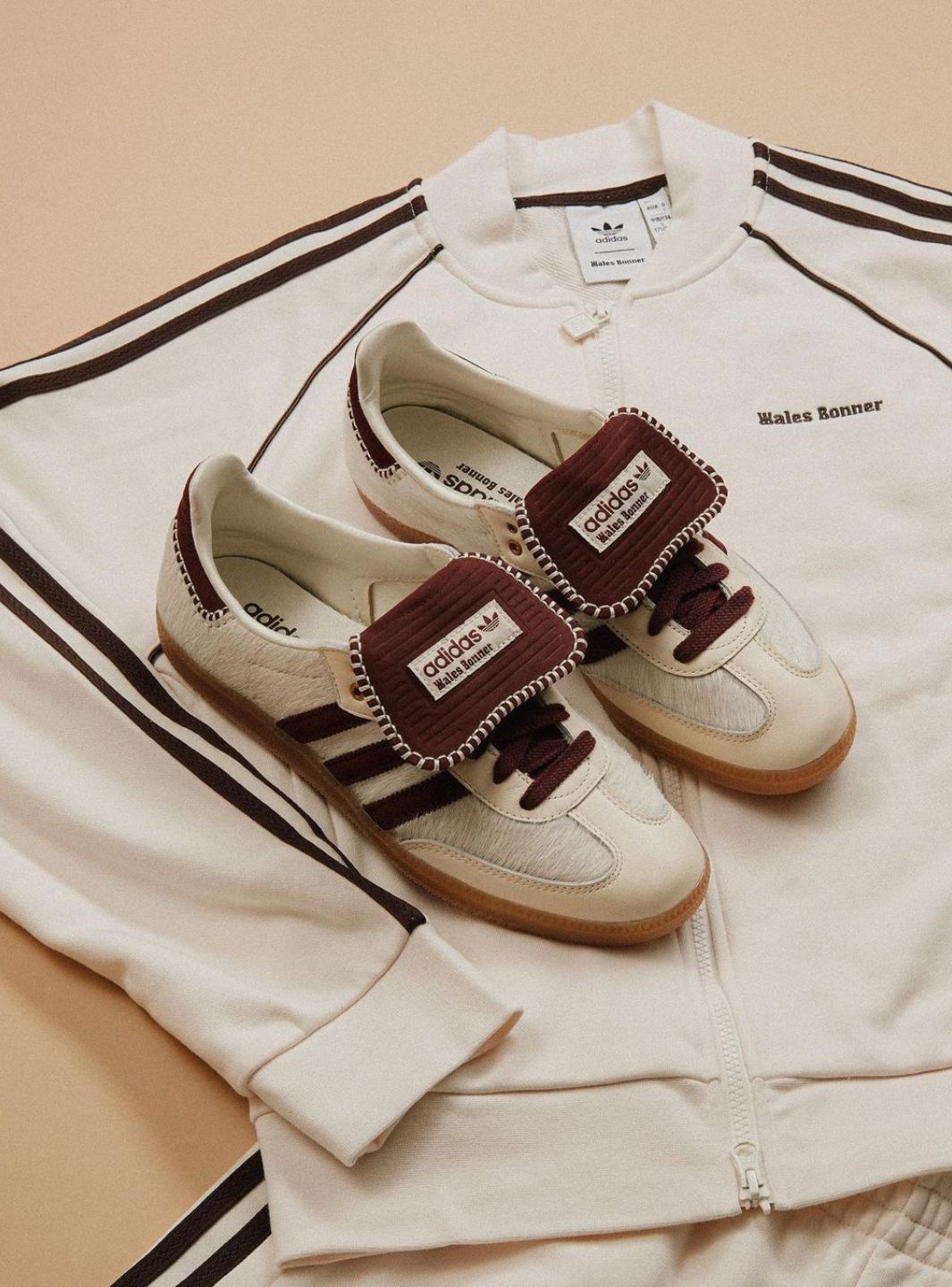 AD Samba Nylon Tonal Wales Bonner Cream White