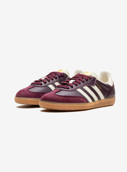 AD Samba OG Maroon Gold Metallic