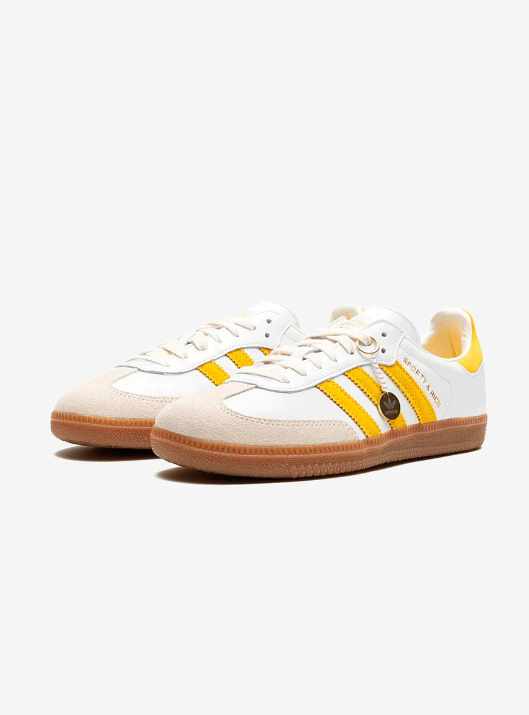 AD Samba Sporty & Rich White Bold Gold